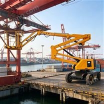 自行曲臂式升降機 電動液壓折臂高空作業(yè)車